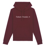 Sweat à Capuche - Future Mamie - Coton Bio - Cadeau Original - Cadeau Personnalisable - Cadeaux-Positifs.com -XS-Bordeaux-