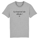 T-Shirt - Le fond de l'air effraie - Unisexe - Coton Bio - Cadeau Original - Cadeau Personnalisable - Cadeaux-Positifs.com -XS-Gris-