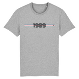 T-Shirt - Année 1989 - Coton Bio - 7 Coloris - Cadeau Original - Cadeau Personnalisable - Cadeaux-Positifs.com -XS-Gris-
