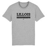 T-Shirt - Lillois - Coton Bio - 7 Coloris - Cadeau Original - Cadeau Personnalisable - Cadeaux-Positifs.com -XS-Gris-