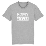 T-Shirt Premium - Romy & Yves - Coton Bio - 12 Coloris - Mythique - Cadeau Personnalisable - Cadeaux-Positifs.com -XS-Gris-