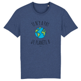 T-Shirt - Il n'y a pas de Planète B (Graphique) - Unisexe - Coton Bio - Cadeau Original - Cadeau Personnalisable - Cadeaux-Positifs.com -XS-Indigo-