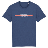 T-Shirt - Année 1984 - Coton Bio - 7 Coloris - Cadeau Original - Cadeau Personnalisable - Cadeaux-Positifs.com -XS-Indigo-