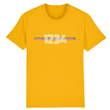 T-shirt Premium à Personnaliser avec Votre Année - 12 Coloris - Cadeau Original - Cadeau Personnalisable - Cadeaux-Positifs.com -XS-Jaune-