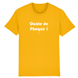 T-Shirt Premium - Ouate de Phoque - Coton Bio - 12 Coloris - Humour - Cadeau Personnalisable - Cadeaux-Positifs.com -XS-Jaune-