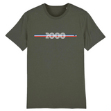 T-Shirt - Année 2000 - Coton Bio - 7 Coloris - Cadeau Original - Cadeau Personnalisable - Cadeaux-Positifs.com -XS-Kaki-