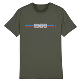 T-Shirt - Année 1989 - Coton Bio - 7 Coloris - Cadeau Original - Cadeau Personnalisable - Cadeaux-Positifs.com -XS-Kaki-