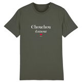 T-Shirt - Chouchou d'amour - Coton Bio - Unisexe - Cadeau Original - Cadeau Personnalisable - Cadeaux-Positifs.com -XS-Kaki-
