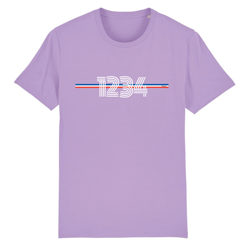 Cadeau anniversaire : T-shirt Premium à Personnaliser avec Votre Année - 11 Coloris - Cadeau Original - Cadeau Personnalisable - Cadeaux-Positifs.com -XS-Lavande-