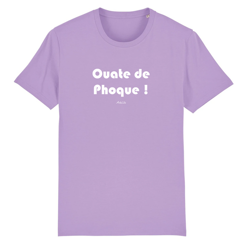Cadeau anniversaire : T-Shirt Premium - Ouate de Phoque - Coton Bio - 12 Coloris - Humour - Cadeau Personnalisable - Cadeaux-Positifs.com -XS-Lavande-