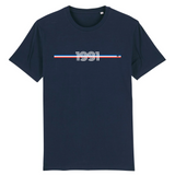 T-Shirt - Année 1991 - Coton Bio - 7 Coloris - Cadeau Original - Cadeau Personnalisable - Cadeaux-Positifs.com -XS-Marine-