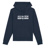 Sweat à Capuche - Alsacien - Coton Bio - 5 Coloris - Cadeau Original - Cadeau Personnalisable - Cadeaux-Positifs.com -XS-Marine-