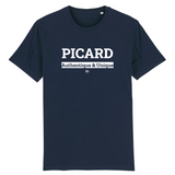 T-Shirt - Picard - Coton Bio - 7 Coloris - Cadeau Original - Cadeau Personnalisable - Cadeaux-Positifs.com -XS-Marine-