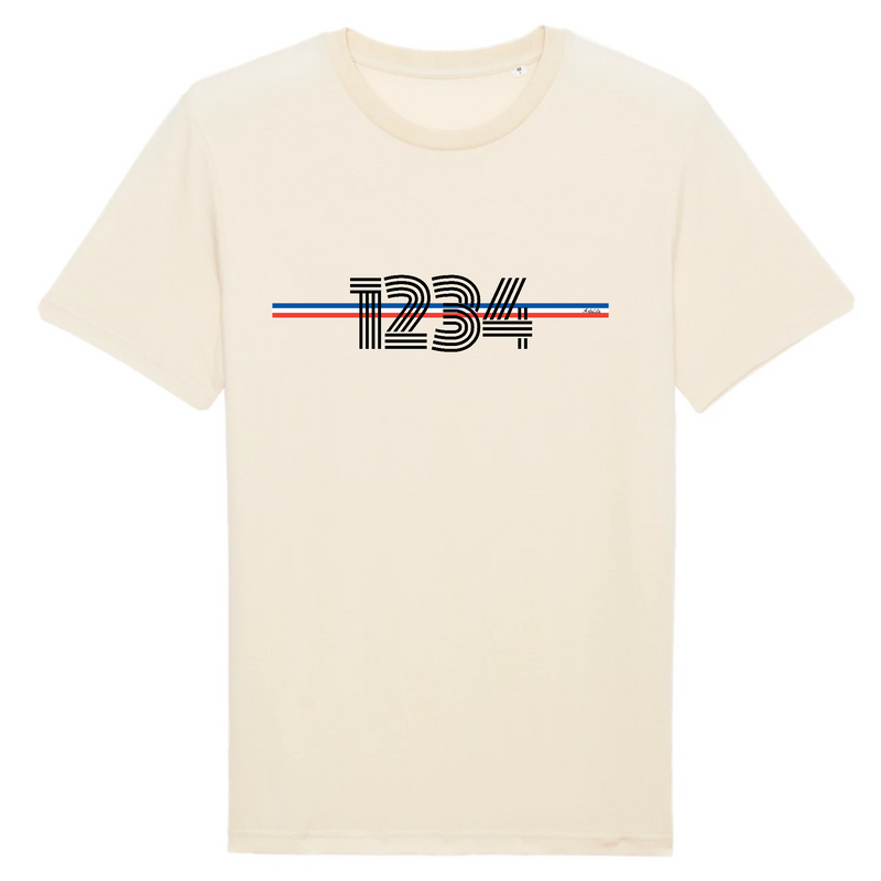 Cadeau anniversaire : T-shirt Premium à Personnaliser avec Votre Année - 11 Coloris - Cadeau Original - Cadeau Personnalisable - Cadeaux-Positifs.com -XS-Naturel-