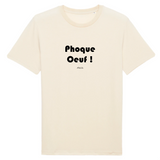 T-Shirt Premium - Phoque Oeuf - Coton Bio - 12 Coloris - Humour - Cadeau Personnalisable - Cadeaux-Positifs.com -XS-Naturel-