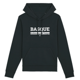 Sweat à Capuche - Basque - Coton Bio - 5 Coloris - Cadeau Original - Cadeau Personnalisable - Cadeaux-Positifs.com -XS-Noir-