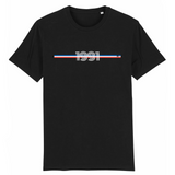 T-Shirt - Année 1991 - Coton Bio - 7 Coloris - Cadeau Original - Cadeau Personnalisable - Cadeaux-Positifs.com -XS-Noir-