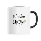 Mug - Bibiche au Top - 6 Coloris - Cadeau Original - Cadeau Personnalisable - Cadeaux-Positifs.com -Unique-Noir-