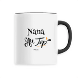 Mug - Nana au Top - 6 Coloris - Cadeau Original - Cadeau Personnalisable - Cadeaux-Positifs.com -Unique-Noir-