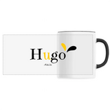 Mug - Hugo - 6 Coloris - Cadeau Original - Cadeau Personnalisable - Cadeaux-Positifs.com -Unique-Noir-