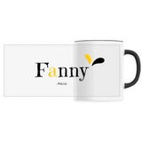 Mug - Fanny - 6 Coloris - Cadeau Original - Cadeau Personnalisable - Cadeaux-Positifs.com -Unique-Noir-