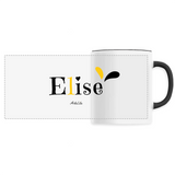 Mug - Elise - 6 Coloris - Cadeau Original - Cadeau Personnalisable - Cadeaux-Positifs.com -Unique-Noir-