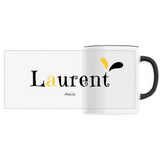 Mug - Laurent - 6 Coloris - Cadeau Original - Cadeau Personnalisable - Cadeaux-Positifs.com -Unique-Noir-