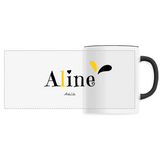 Mug - Aline - 6 Coloris - Cadeau Original - Cadeau Personnalisable - Cadeaux-Positifs.com -Unique-Noir-