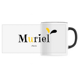 Mug - Muriel - 6 Coloris - Cadeau Original - Cadeau Personnalisable - Cadeaux-Positifs.com -Unique-Noir-