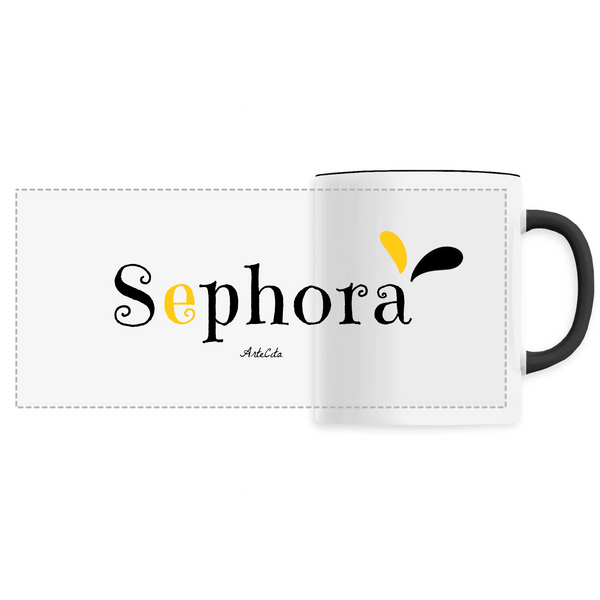 Mug - Sephora - 6 Coloris - Cadeau Original - Cadeau Personnalisable - Cadeaux-Positifs.com -Unique-Noir-