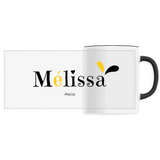 Mug - Mélissa - 6 Coloris - Cadeau Original - Cadeau Personnalisable - Cadeaux-Positifs.com -Unique-Noir-