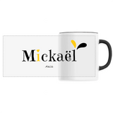 Mug - Mickaël - 6 Coloris - Cadeau Original - Cadeau Personnalisable - Cadeaux-Positifs.com -Unique-Noir-