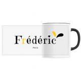 Mug - Frédéric - 6 Coloris - Cadeau Original - Cadeau Personnalisable - Cadeaux-Positifs.com -Unique-Noir-