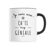 Mug - Une Ch'ti trop Géniale - 6 Coloris - Cadeau Original - Cadeau Personnalisable - Cadeaux-Positifs.com -Unique-Noir-