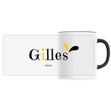 Mug - Gilles - 6 Coloris - Cadeau Original - Cadeau Personnalisable - Cadeaux-Positifs.com -Unique-Noir-