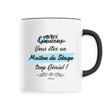 Mug - Merci, vous êtes un Maître de Stage trop Génial - 6 Coloris - Cadeau Personnalisable - Cadeaux-Positifs.com -Unique-Noir-