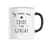 Mug - Un Coloc trop Génial - 6 Coloris - Cadeau Original - Cadeau Personnalisable - Cadeaux-Positifs.com -Unique-Noir-