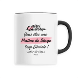 Mug - Merci vous êtes une Maître de Stage trop Géniale - 6 Coloris - Cadeau Personnalisable - Cadeaux-Positifs.com -Unique-Noir-