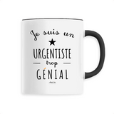Mug - Un Urgentiste trop Génial - 6 Coloris - Cadeau Original - Cadeau Personnalisable - Cadeaux-Positifs.com -Unique-Noir-