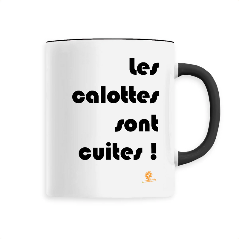 Cadeau anniversaire : Mug - Les calottes sont cuites - 6 Coloris - Cadeau Engagé Ecolo - Cadeau Personnalisable - Cadeaux-Positifs.com -Unique-Noir-