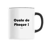 Mug - Ouate de Phoque - 6 Coloris - Cadeau Drôle - Humour - Cadeau Personnalisable - Cadeaux-Positifs.com -Unique-Noir-