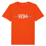 T-shirt Premium à Personnaliser avec Votre Année - 11 Coloris - Cadeau Original - Cadeau Personnalisable - Cadeaux-Positifs.com -XS-Orange-