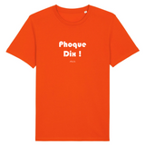 T-Shirt Premium - Phoque Dix - Coton Bio - 12 Coloris - Humour - Cadeau Personnalisable - Cadeaux-Positifs.com -XS-Orange-