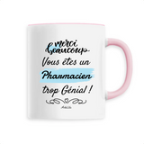 Mug - Merci Pharmacien - 6 Coloris - Cadeau Original - Cadeau Personnalisable - Cadeaux-Positifs.com -Unique-Rose-