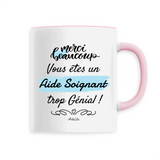 Mug - Merci Aide Soignant - 6 Coloris - Cadeau Original - Cadeau Personnalisable - Cadeaux-Positifs.com -Unique-Rose-