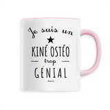Mug - Un Kiné Ostéo trop Génial - 6 Coloris - Cadeau Original - Cadeau Personnalisable - Cadeaux-Positifs.com -Unique-Rose-