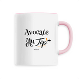 Mug - Avocate au Top - 6 Coloris - Cadeau Original - Cadeau Personnalisable - Cadeaux-Positifs.com -Unique-Rose-