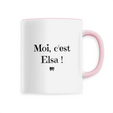 Mug - Moi c'est Elsa - 6 Coloris - Cadeau Original - Cadeau Personnalisable - Cadeaux-Positifs.com -Unique-Rose-