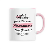 Mug - Merci Pharmacienne - 6 Coloris - Cadeau Original - Cadeau Personnalisable - Cadeaux-Positifs.com -Unique-Rose-
