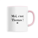 Mug - Moi c'est Thomas - 6 Coloris - Cadeau Original - Cadeau Personnalisable - Cadeaux-Positifs.com -Unique-Rose-
